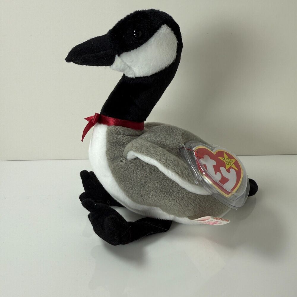 ERROR TY - Loosy The Goose - 1998. Collector with tags PE Pellet - stamped MWMT